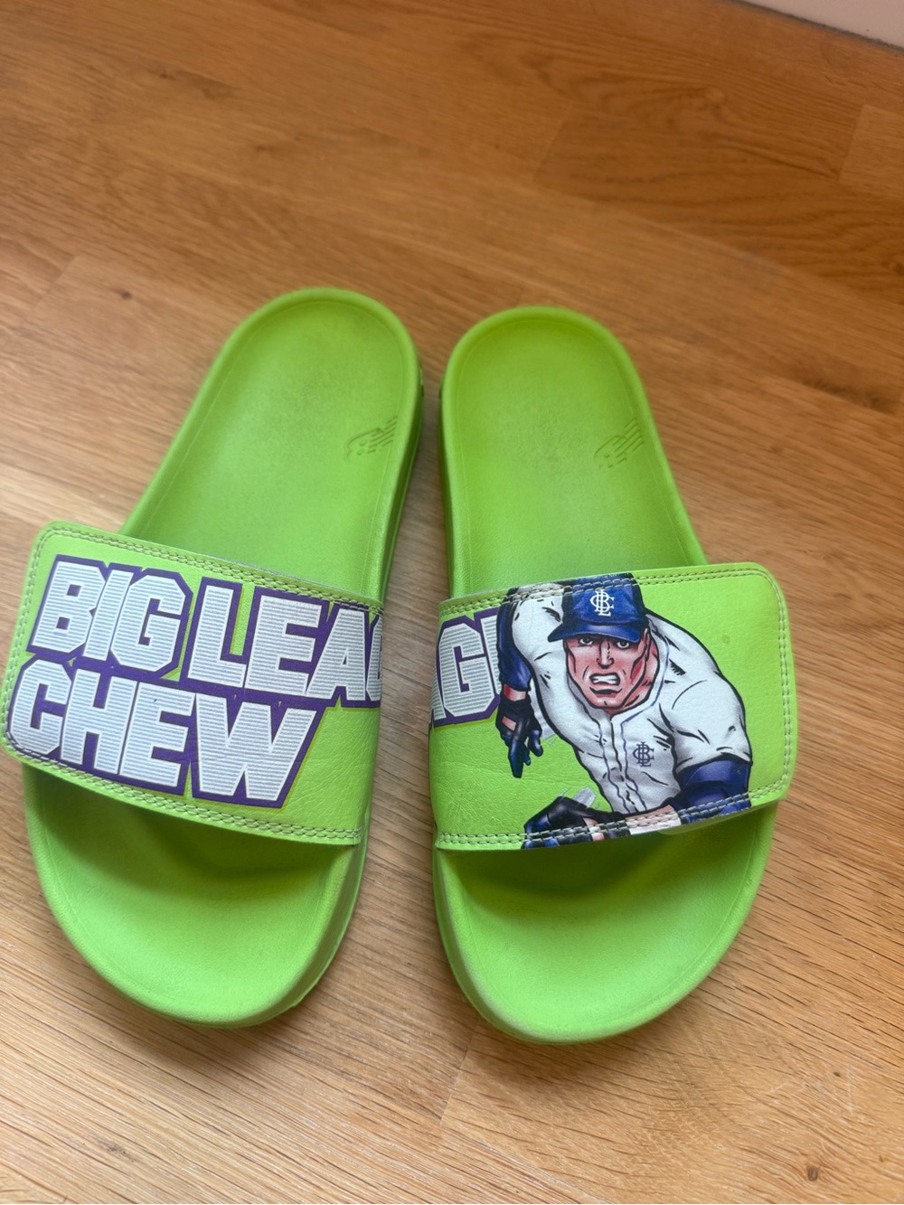 Boy Baseball Big League Chew Slides